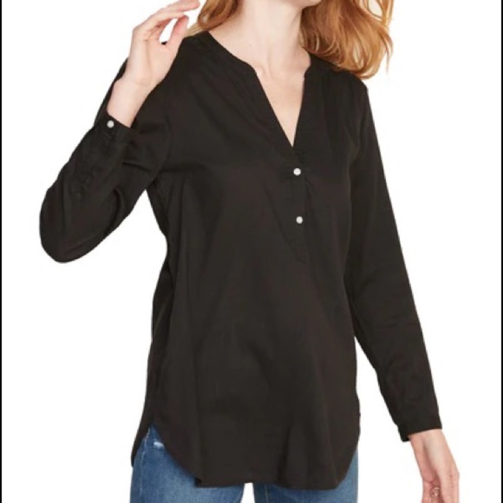 Old Navy Black Popover Tunic, size small
